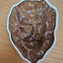 Achill Pottery Lion's Head Plaque Image 6