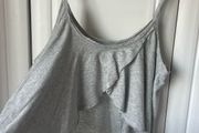 hollister grey with wrap over back detail size large