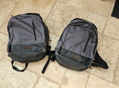 Bike Double Panniers - easily converts to Back-Pack