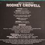 Rodney Crowell - Sex & Gasoline CD (2008) US Country Folk Digipak EX+ Image 3