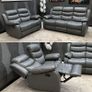 Roma Leather Recliners Corner & 3+2+1 Image 5