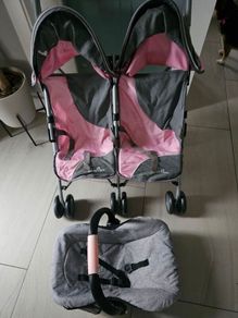 dolls double buggy