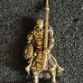Miniature brass samurai figures ( 4 ) Image 5
