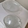 Vintage Arcoroc France Pressed glass fish Plate Image 2