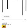 ikea table 110cm Image 3