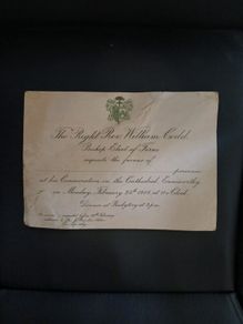 William Codd Bishop Elect Diocese of Ferns 1918