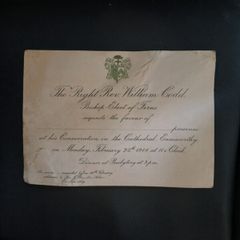 William Codd Bishop Elect Diocese of Ferns 1918
