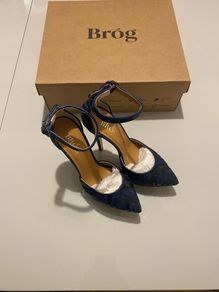 Brog - EMER - Ankle Strap Navy