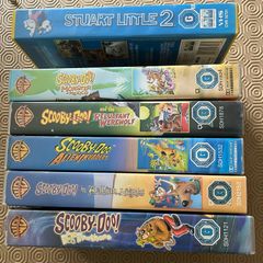 Scooby Doo video tapes