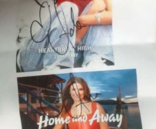 Heartbreak High and Home and Away Ada Nicodemou Actress  signed photos