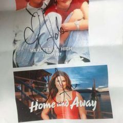 Heartbreak High and Home and Away Ada Nicodemou Actress  signed photos