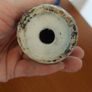 Fabulous Pair of Salt and Pepper Shakers in the Style of Burleighware "Blue Calico Pattern", but no Backstamps, Missing Stoppers Image 8