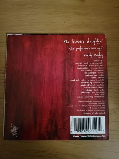 Damien Rice The Blowers Daughter CD Single