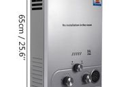 Instant Tankless Water Heater 16L Stainless Steel Natural Gas Instant Electric Tankless Heaters Shower Kit