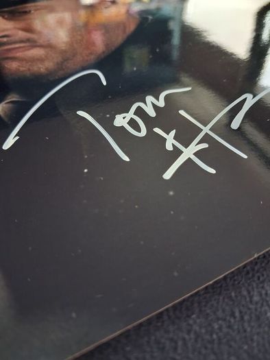Handsigned Tom Hanks "Road to Perdition" photo in frame