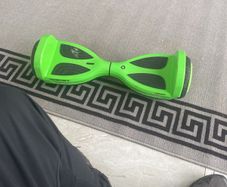 green hover  board