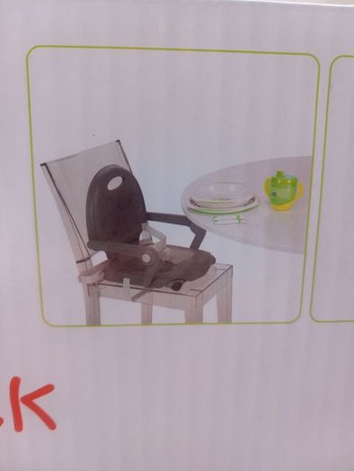 Childs booster seat for kitchen table (Never used