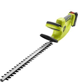 Cordless Hedge Trimmer with Cover, 20V 2000mAh Lithium ion Battery, Electric Cutter, 65CM Blade, Cutting Length 51cm, 16 mm Tooth Opening Capacity, 1Hr Fast Charger (FREE POSTAGE)