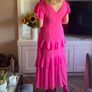 Neon Pink Dress Image 3