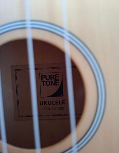 Ukulele Pure Tone Natural 101426