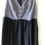 Vest Style Mini Black/Grey Dress from AWEAR, like new Image 3