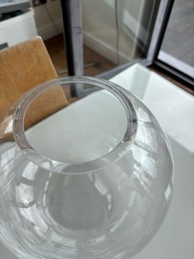 Large fishbowl vase
