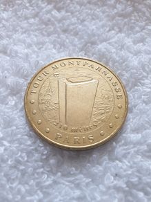 Monnaie de Paris Tourist Token Coin Tour Montparnasse Medal France