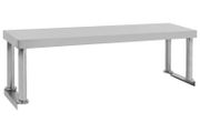 Work Table Overshelf 120x30x35 cm Stainless Steel