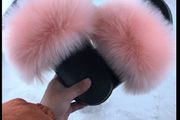 Furry Ladies Slippers