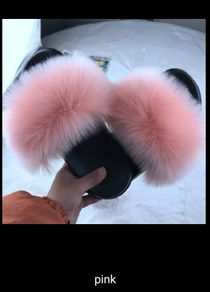 Furry Ladies Slippers