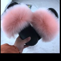 Furry Ladies Slippers