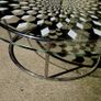 Italian calligaris geometric design coffee table Image 3