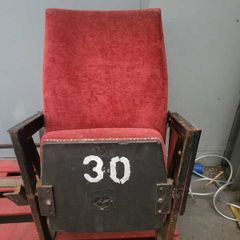 Original Olympia Theatre Seat