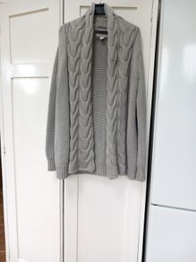 Bananna Republic Lt.Grey Long Cardigan