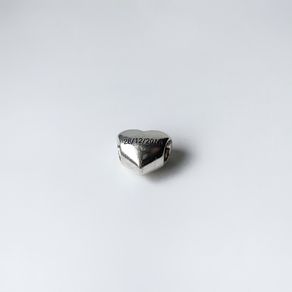 Sterling Silver Pandora Heart Charm