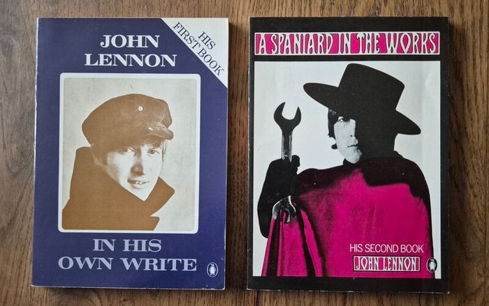 John Lennon books In His Own Write and A Spaniard In The Works