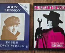 John Lennon books In His Own Write and A Spaniard In The Works