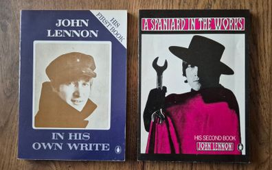 John Lennon books In His Own Write and A Spaniard In The Works