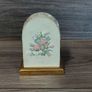 Miniature desk mantle clock quartz untested parts or repair Image 5