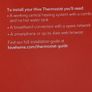 Hive smart thermostat SLT3d for combi boiler heating systems Receiver Slr1c and hub500 Brand new Image 2