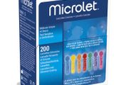 Contour next Microlet Coloured Lancets Box 200 For Diabetes Testing brand new