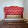 Pink Tufted Corbeille Bed Image 5
