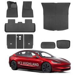 Tesla Model 3 Full Car Mats (Highlander)