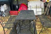 Garden Steel Table &amp; Chairs