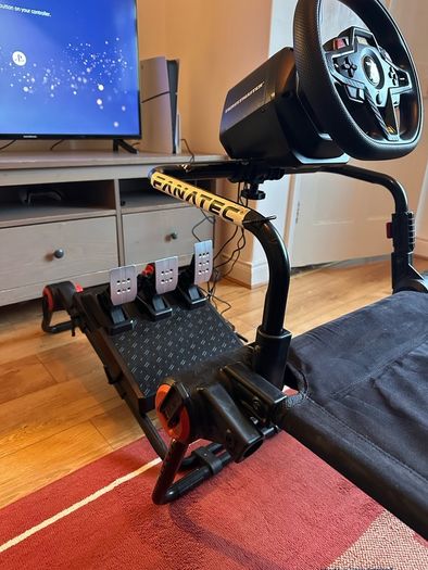 Thrustmaster T248R Racing Wheel & Pedals + Next Level Racing F-GT Lite Cockpit