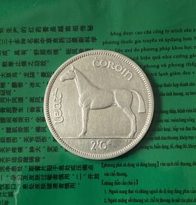 Ireland, 1962, Half Crown - Free Post