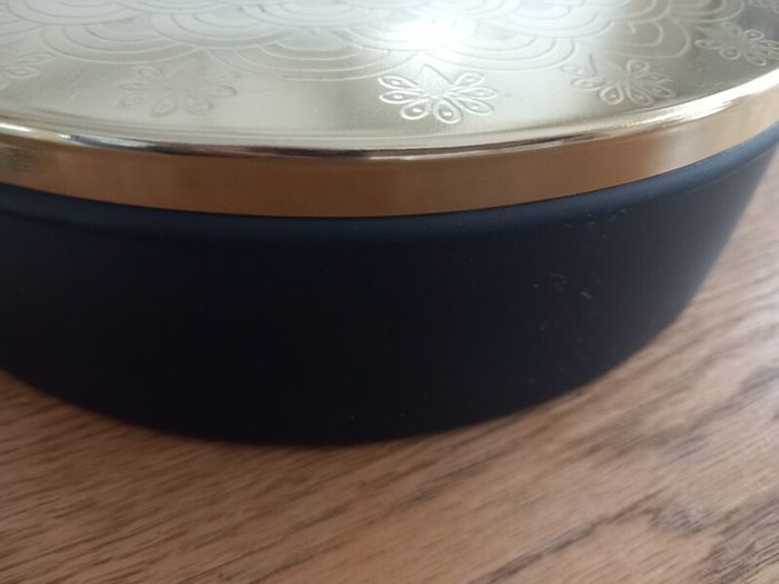 Brand New Large Round Decorative Metal Box