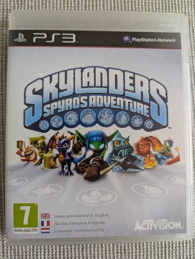Skylanders Spyro's Adventure PS3 Complete - Game, Case & Manual