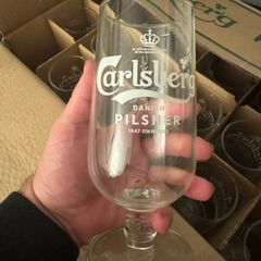 Carlsberg Danish Pilsner glasses x24