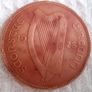 1928 Irish Penny. Image 7